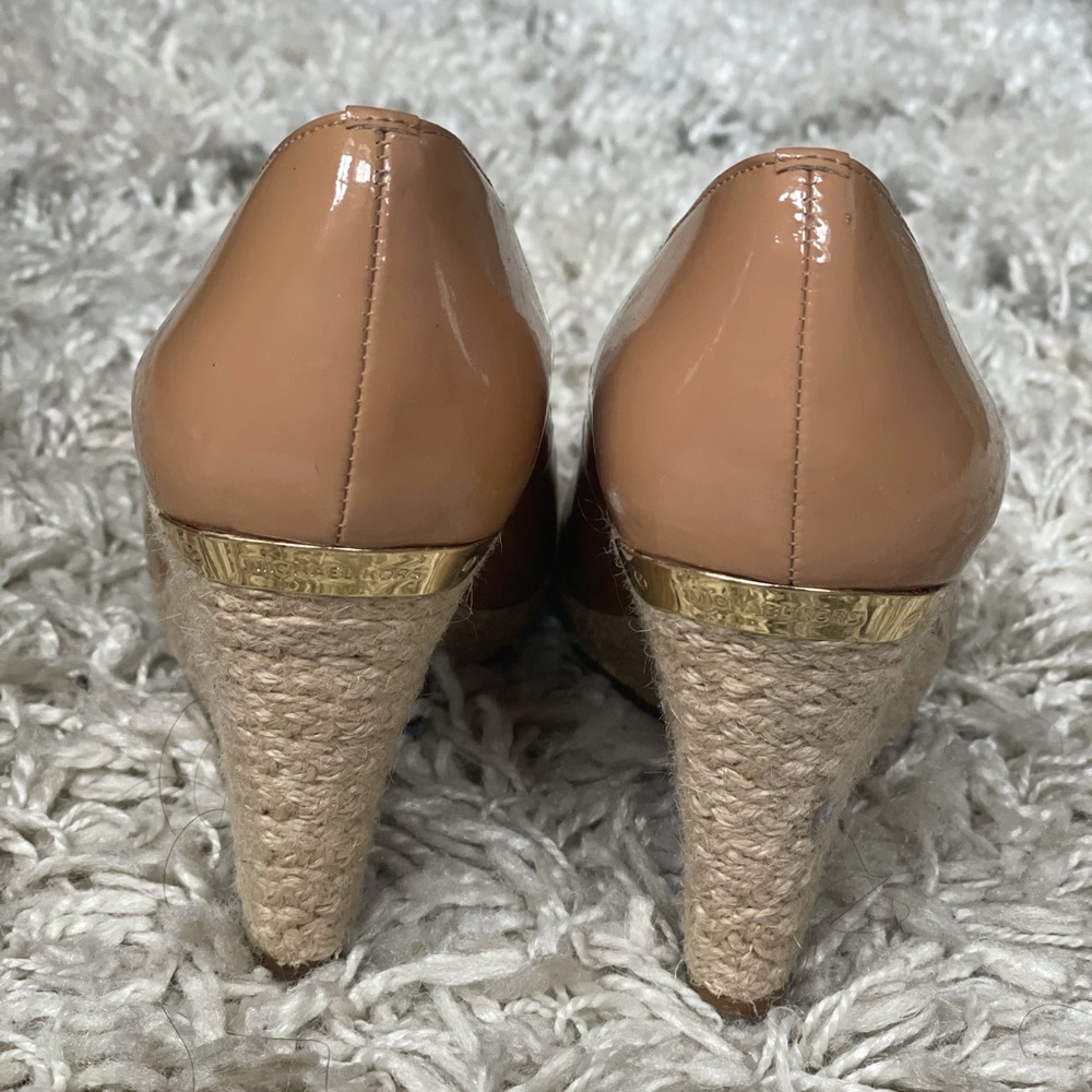 Michael Kors nude wedges